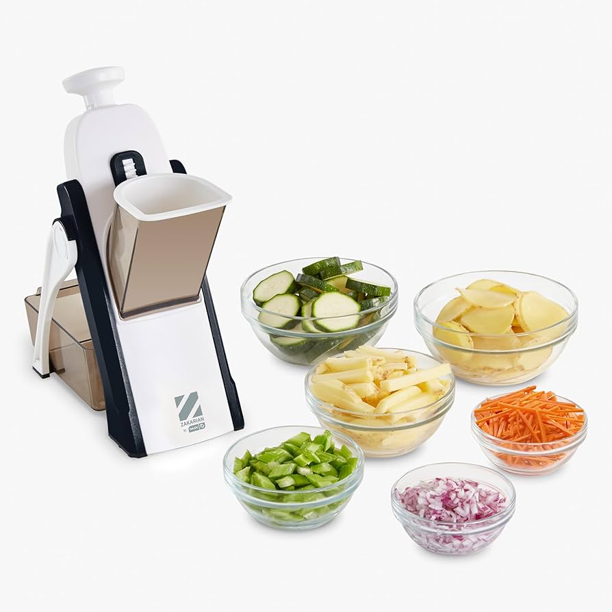 Amazon.com: Zakarian by Dash Safe Slice Mandoline for Vegetables